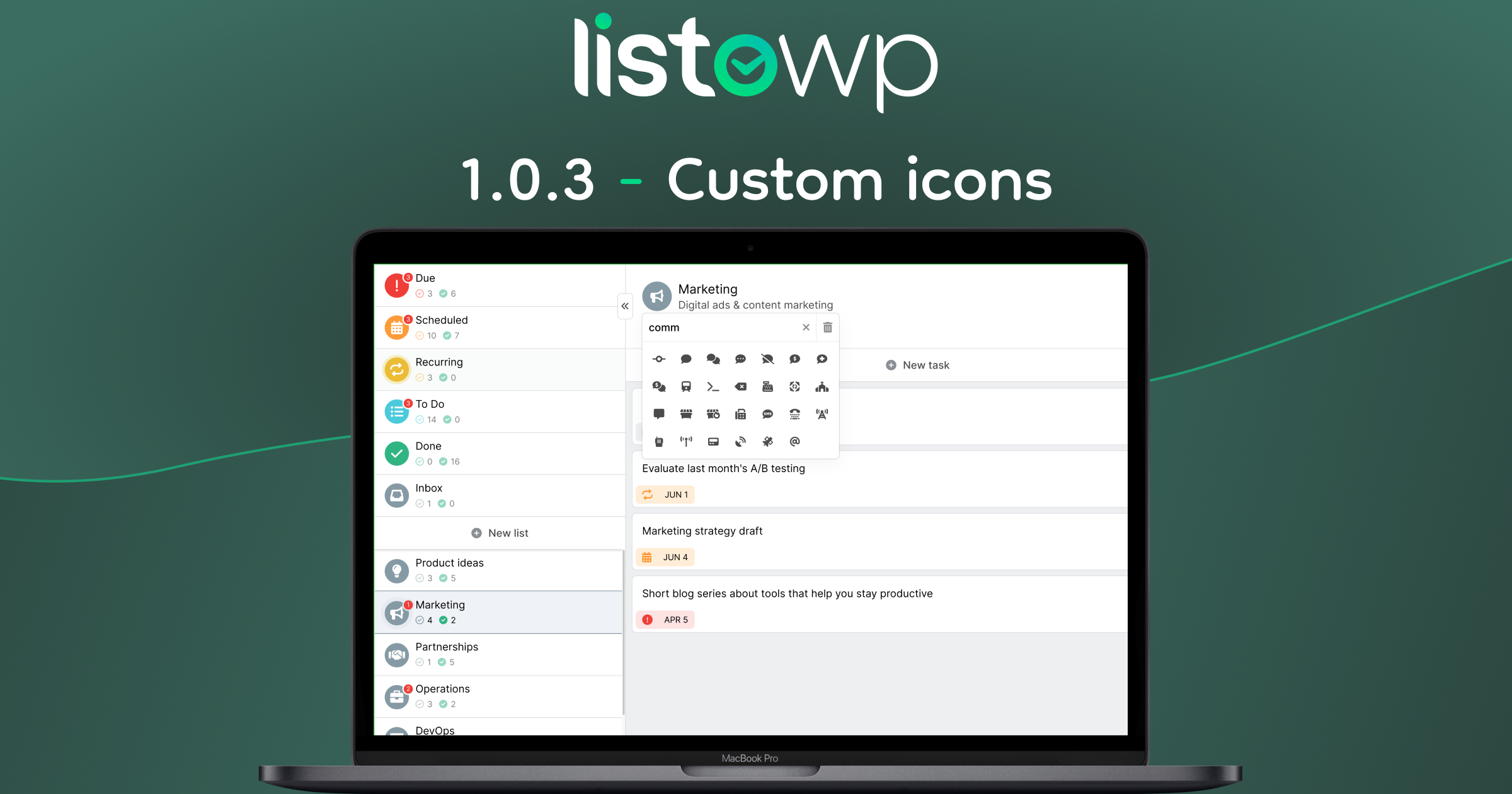 ListoWP 1.0.3