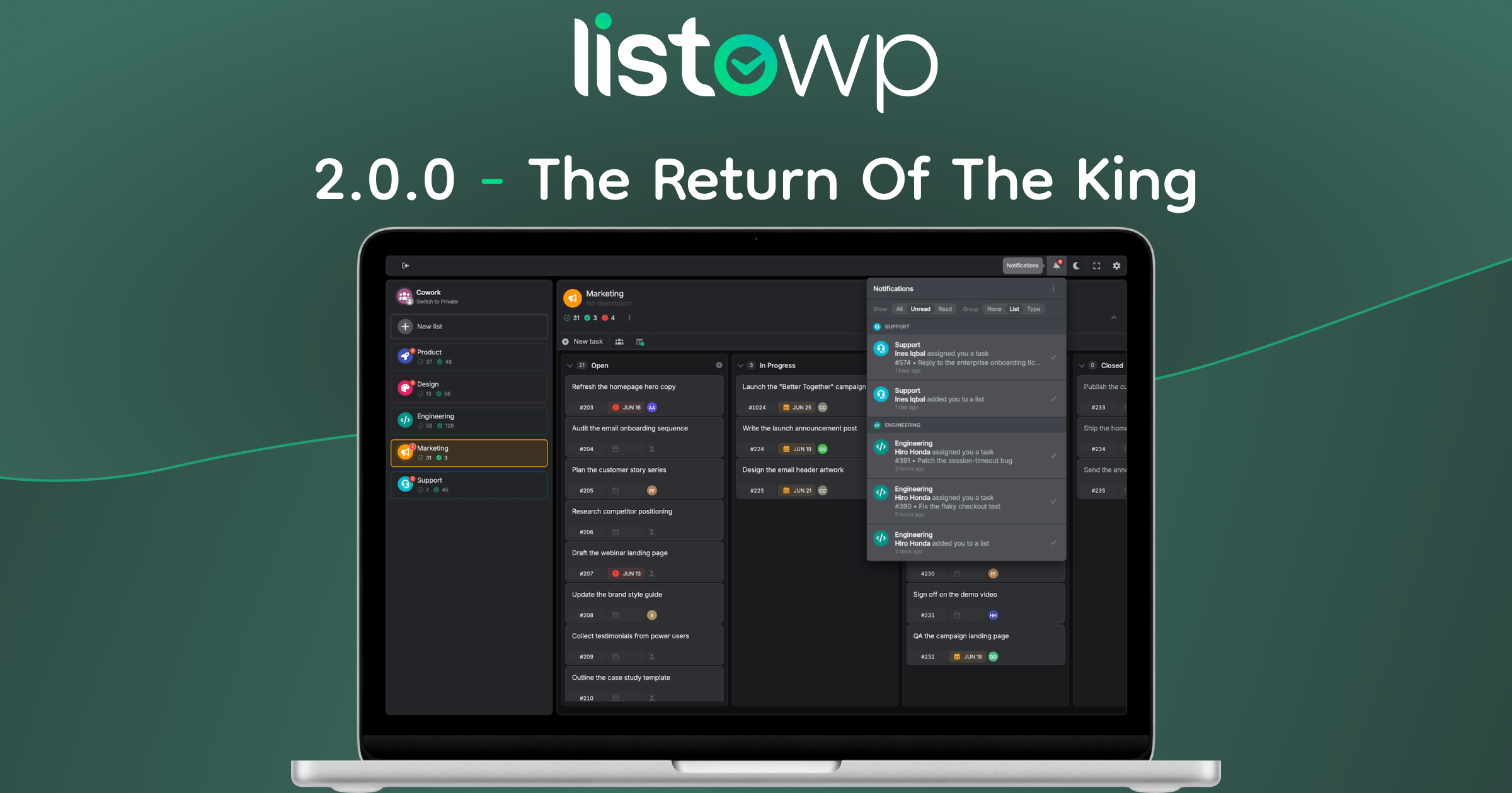 ListoWP 2.0.0